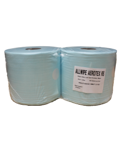 Cloth Lint Free Allwipe Aerotex RS Blue << supplied in multiples of 2 >> (OMAT 2/101_BLUE)